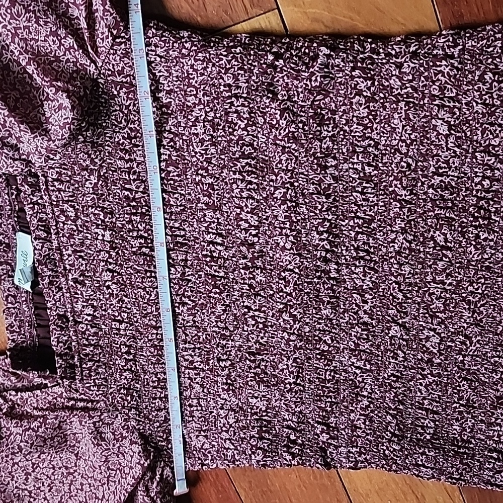 Nwt! Lucie Bubble-Sleeve Smocked Top in Cottage Garden - Picture 10 of 10